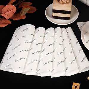 Food Grade Coated Greaseproof Laminated <b>Paper</b> for Pizza Cake French Fries Hamburgers Bread <b>Wrap</b> with Custom Logo - Product Image 6