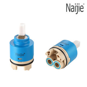 Cartouches de robinet de qualité pour salle de bain et cuisine, tiges en laiton à hauteur élevée, 40 mm, avec noyaux de valve en céramique propres, directement de l'usine - Product Image 1