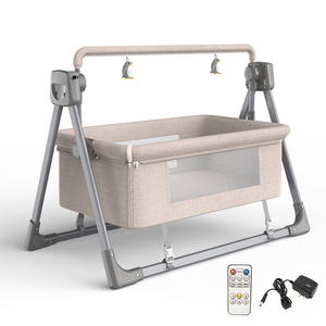 Culla Elettrica Multifunzionale per Neonati, Sedia a <span class=keywords><strong>Dondolo</strong></span> Intelligente, Cesto per il Sonno del Bambino - Product Image 2