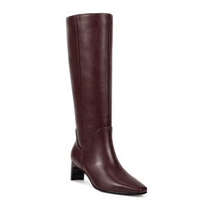 WETKISS 2026 Wholesale <strong>Plus</strong> <strong>Size</strong> 11 Ladies Blade Heel Boots Square Toe PU Knee High Boots <strong>70S</strong> Women Go Go Boots for Wide Calf - Product Image 1