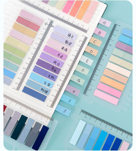 Pegatinas Adhesivas Transparentes Personalizadas con Función de Viscosidad, Notas Adhesivas Escribibles y Etiquetas de Anotación <span class=keywords><strong>para</strong></span> <span class=keywords><strong>Libros</strong></span>, Bloc de Notas - Product Image 2