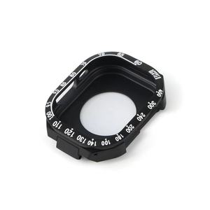Boîtier gradué en acier inoxydable métallique de 49 mm, style course, pour hommes, avec bracelets métalliques pour <span class=keywords><strong>Apple</strong></span> Watch Band 8 Ultra - Product Image 4