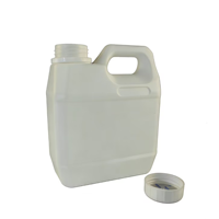 Bidon en plastique à large ouverture de qualité alimentaire avec couvercle hermétique pour liquides, poudres, pâtes