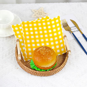 Wins Flying <span class=keywords><strong>Papier</strong></span> parchemin anti-graisse <span class=keywords><strong>Papier</strong></span> d'emballage alimentaire jetable résistant à l'huile de cuisson <span class=keywords><strong>Papier</strong></span> à hamburger pour poulet frit - Product Image 4