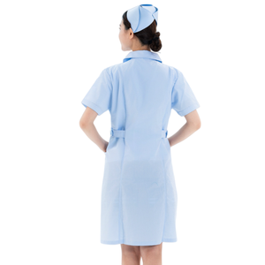 เสื้อกาวน์สีขาวแขนสั้นแขนยาวแบบทดลองสำหรับคลินิกทันตกร<span class=keywords><strong>ร</strong></span>มและศัลยกร<span class=keywords><strong>ร</strong></span>มความงาม เสื้อผ้าทำ<span class=keywords><strong>งาน</strong></span>สำห<span class=keywords><strong>ร</strong></span>ับพยาบาล - Product Image 6
