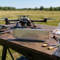 Batterie semi-solide haute performance 420Wh 3.5V 120Ah à haute densité énergétique pour drone de course FPV et UAV de transport