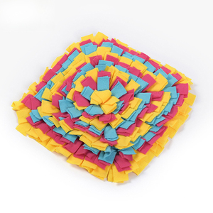 Pet Cat <b>Dog</b> Snuffle <b>Mat</b> Interactive Puzzle Feeding <b>Bowl</b> for Smell Training Stress Relief Nosework Foraging Pet Sniffing Pads - Product Image 2