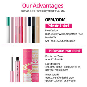 Sérum de croissance des cils du fabricant avec provitamine B5 et huiles naturelles 3 ml liquide/gel pour nourrir les cils - Product Image 6