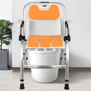 Chaise de douche pliable USTC en alliage d'aluminium, capacité 150 kg, équipement de sécurité pour salle de bain pour personnes âgées et femmes enceintes - Product Image 1