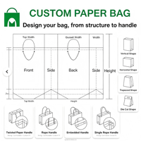 Sacs cadeaux haut de gamme personnalisés en carton blanc avec poignée en corde de coton et pelliculage mat, style décontracté