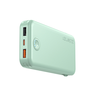 Oem Logo 10000mAh công suất lớn di động <span class=keywords><strong>AC</strong></span> cắm tường sạc được xây dựng trong cáp sạc cho iPhone pd22.5w nhanh chóng sạc Powerbank - Product Image 6