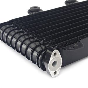 เรดิเอเตอร์คูลเลอร์อลูมิเนียมทำความเย็นสำหรับฮอนด้ายามาฮ่าซูซูกิคาวาซากิ KTM bwm Ducati สีดำสำหรับแข่งจักรยานบนถนน - Product Image 4