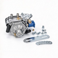 Kit konversi injeksi berurutan XP Model baru, Regulator LPG daya besar AT13 untuk suku cadang mesin Regulator tekanan Gas otomotif