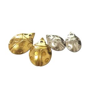 Spinner lames pour leurres de pêche gabarit de pêche spinner appât lames métalliques laiton rond drop shot colorado martelé saule - Product Image 3