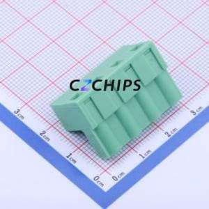 KF2EDGK-7.5-4P Plug-in Terminal Block P=7.5mm Connector ( Connector Type: Plug )( Construction: 1x4P )( Pitch: 7.5mm ) - Product Image 2