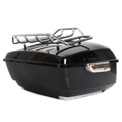 Пакет чехол Пак багажник хвост коробка + верхнюю стойку для Harley-Touring-Model-14-17-King