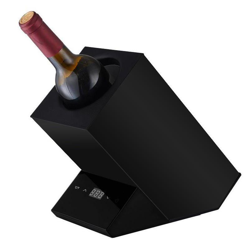 12V Electric Single Bottle Wine Cooler Perfect for Home Travel