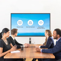98 Inch Interactieve Tv Touchscreen Whiteboard Flat Panel Whiteboard Interactieve Smart Board Voor Klaslokaal Prijs