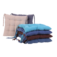 Coussin de siège carré moderne en peluche antistatique tricoté pour la maison, le bureau et la voiture, personnalisable et lavable à la main