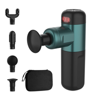NOUVEAU Moteur sans balais 2600RPM Low Sound Sport Muscle Deep Tissue Red Light Therapy Portable Infra Red Mini Massager Gun