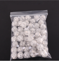 50pcs Mini Boules Led Multicolore Led Boule Petite Batterie Alimenté Lumineux Clignotant Led Boule Lumineuse pour Lanterne Ballon Décoration