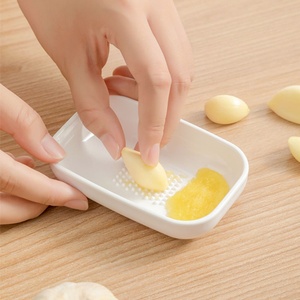 Multifunctional White <b>Garlic</b> Grinder Mincer and <b>Chopper</b> for Kitchen <b>Garlic</b> Nuts and Ginger Easy to Clean - Product Image 2