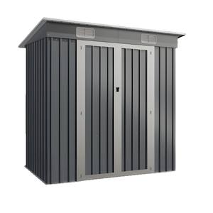 Abri en tôle pour <span class=keywords><strong>outils</strong></span> mobile, abri pour activités de plein air, abri pour le désordre dans le <span class=keywords><strong>jardin</strong></span>, cour, cour, simple pièce de rangement - Product Image 5