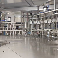 Machine de remplissage et de bouchage automatique de sachets souples à haute viscosité pour pâtes, sauces, miel, boissons et eau