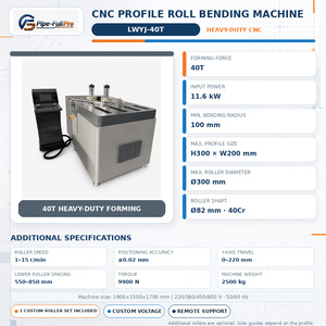 Machine de cintrage de profilés CNC, Machine de cintrage de profilés en aluminium, Machine de cintrage de sections - Product Image 2