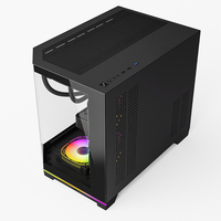 Gabinete de PC para Juegos ATX con Cristal Templado de Vista Panorámica, Moderno, MicroATX, ITX, Venta al por Mayor