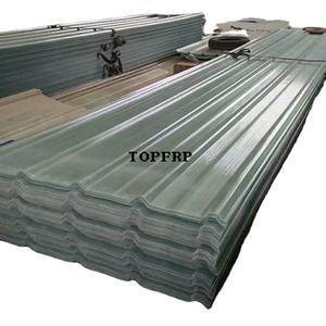 Tôle de toiture ondulée transparente en plastique renforcé de fibre de verre - Product Image 4