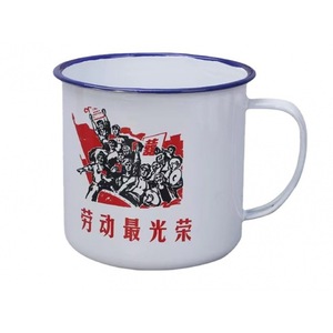 Taza de pera asada con azúcar cristalizado, taza de té esmaltada de estilo antiguo, nostálgica, perfecta para cocinar peras, en un empaque especial - Product Image 5
