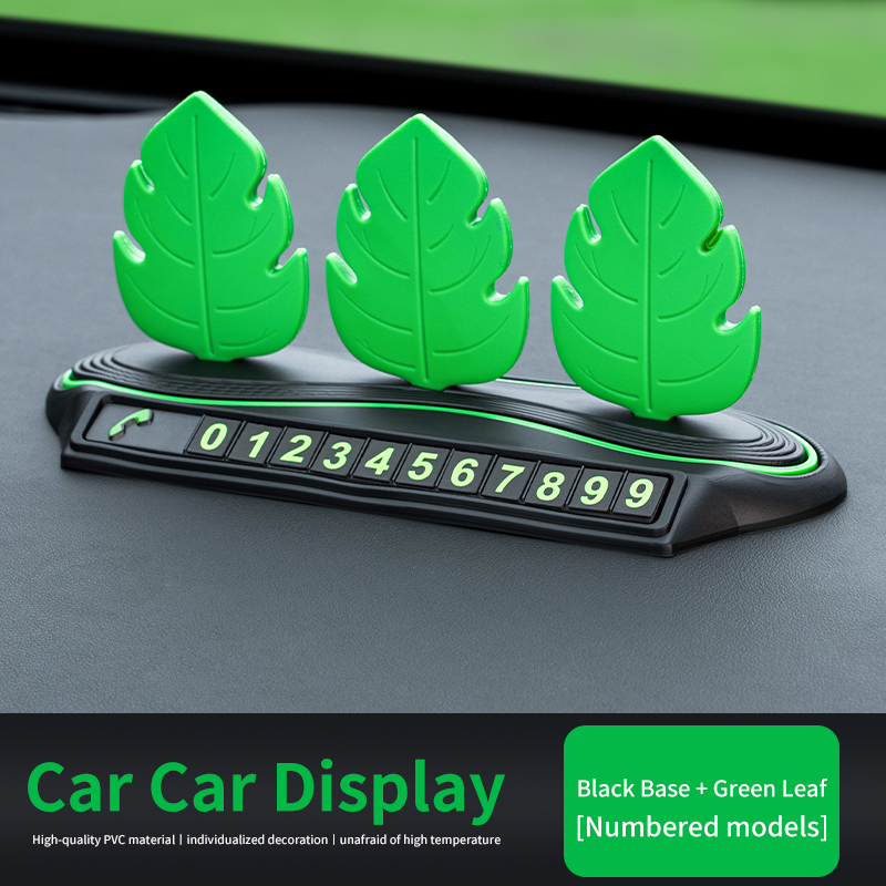 Black Base+Green Leaves  [Numbered models]