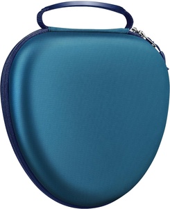 Étui pour <span class=keywords><strong>casque</strong></span> EVA personnalisé pour pommes Air Pods <span class=keywords><strong>Max</strong></span> <span class=keywords><strong>casque</strong></span> prend en charge le sommeil dur organisateur Portable transporter sac de rangement de voyage - Product Image 1