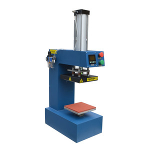 Pneumatic Heat Transfer Press, Digital Intelligent Heat Press for Cloth Bags, Hats &amp; T-shirts