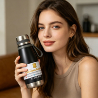 Offre Spéciale – Bouteille Thermos Sportive Isotherme en Acier Inoxydable 304, Double Ouverture, Couleurs Personnalisables