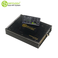 Venta al por Mayor de Amplificador DSP X680 Plus de 4 Canales, 6x110W, 12V, Clase AB, con DSP y Ecualizadores Integrados, Bluetooth, APP, Ajuste por PC