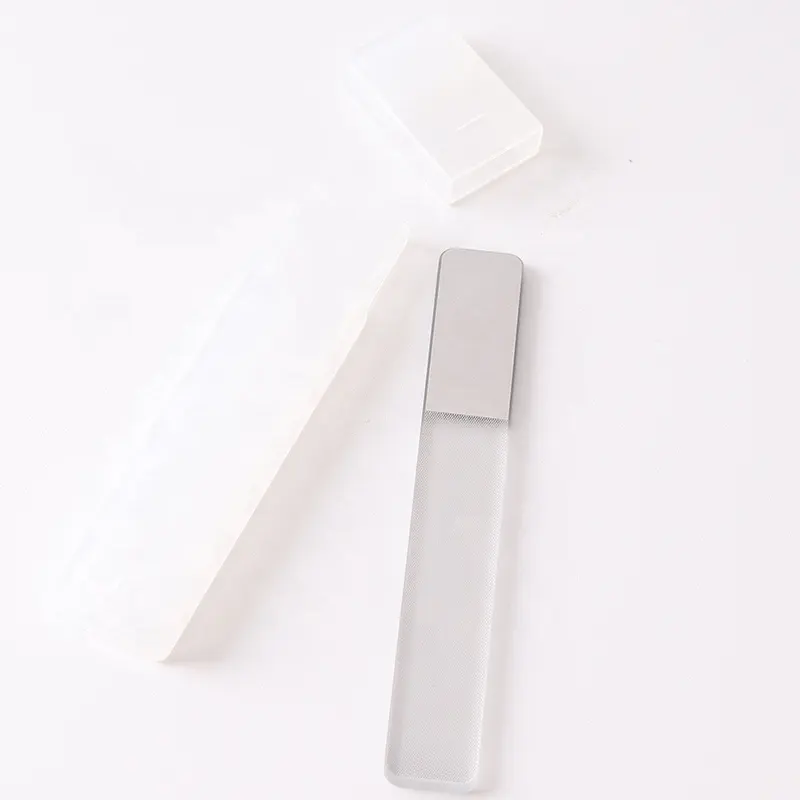 New products 9 cm nano clear glass nail files nail polishing