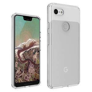 Funda de teléfono a prueba de golpes, funda transparente de lujo para Google <span class=keywords><strong>Pixel</strong></span> 3 3XL - Product Image 1