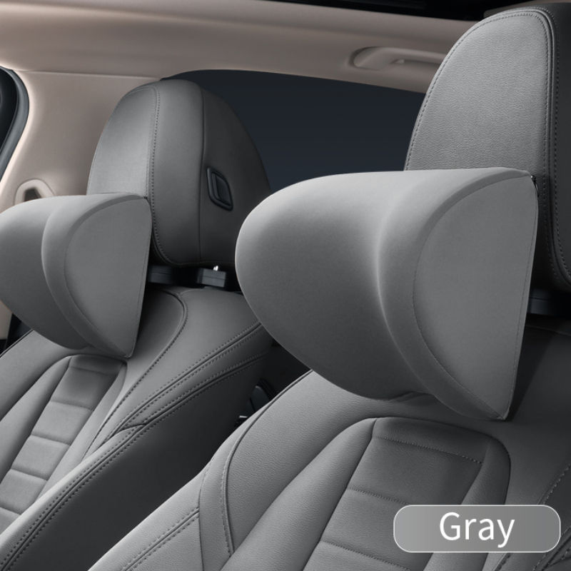 Car Headrest Pillow Universal Supple Flannel Memory Foam
