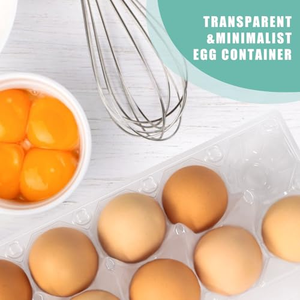 Boîte de rangement transparente en plastique pour œufs, balles de baseball et de golf, emballage blister, lot de 12 boîtes pour balles de golf - Product Image 5