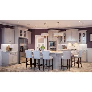 Gabinetes de Cocina Americanos Clásicos Estilo Shaker, de Madera de Roble Blanco, Estándar Americano, con Soporte de Esquina - Product Image 2