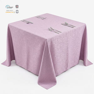 Mantel Impermeable de Jacquard Floral Azul Marino de 6 pies, Tamaño Personalizado, Poliéster Resistente para Presentaciones en Ferias Comerciales - Product Image 1