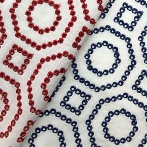 HA-14250D Fashional ricamo lase occhiello di cotone tessuto tessile per le donne - Product Image 6