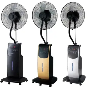 Ventilateur de refroidissement par eau intérieur de 16 pouces Ventilateur sur pied de brume Ventilateur de brume