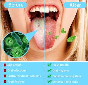 Logo personnalisé Nettoyant Bouche <span class=keywords><strong>Oral</strong></span> Cuivre Langue Nettoyant Brosse Hygiène Bucco-dentaire Soins Outils Métal 100% Pur Cuivre Langue Grattoir - Product Image 6