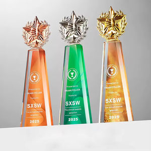 Nuevos Trofeos Ecológicos de Oro, Plata y Bronce, Impresos con UV, Pulidos, Personalizados para Venta, Competiciones, Deportes, Juegos, Premios de Canto - Product Image 3