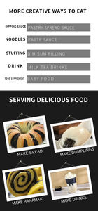 Dosage pour la sauce au <span class=keywords><strong>sésame</strong></span> noir et confiture, solution saine pour le thé aux bulles, service à thé au lait Boba, boulanger - Product Image 6