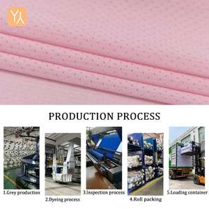 Chándal de punto seco para niñas 100% poliéster estilo Ripstop Tricot Interlock camiseta 170GSM 95% <span class=keywords><strong>P5</strong></span> % SP Stretch <span class=keywords><strong>Poly</strong></span> Milenium tapicería - Product Image 4