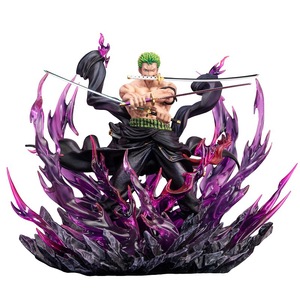 Figura Coleccionable de Anime de <span class=keywords><strong>Roronoa</strong></span> <span class=keywords><strong>Zoro</strong></span> con Estilo de Tres Espadas y Aura de Haki - Product Image 1